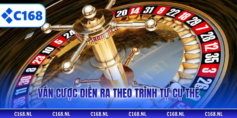 Ván cược diễn ra theo trình tự cụ thể 